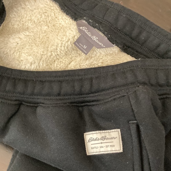 EDDIE BAUER MENS CAMP FLEECE JOGGER PANTS - Picture 9 of 12